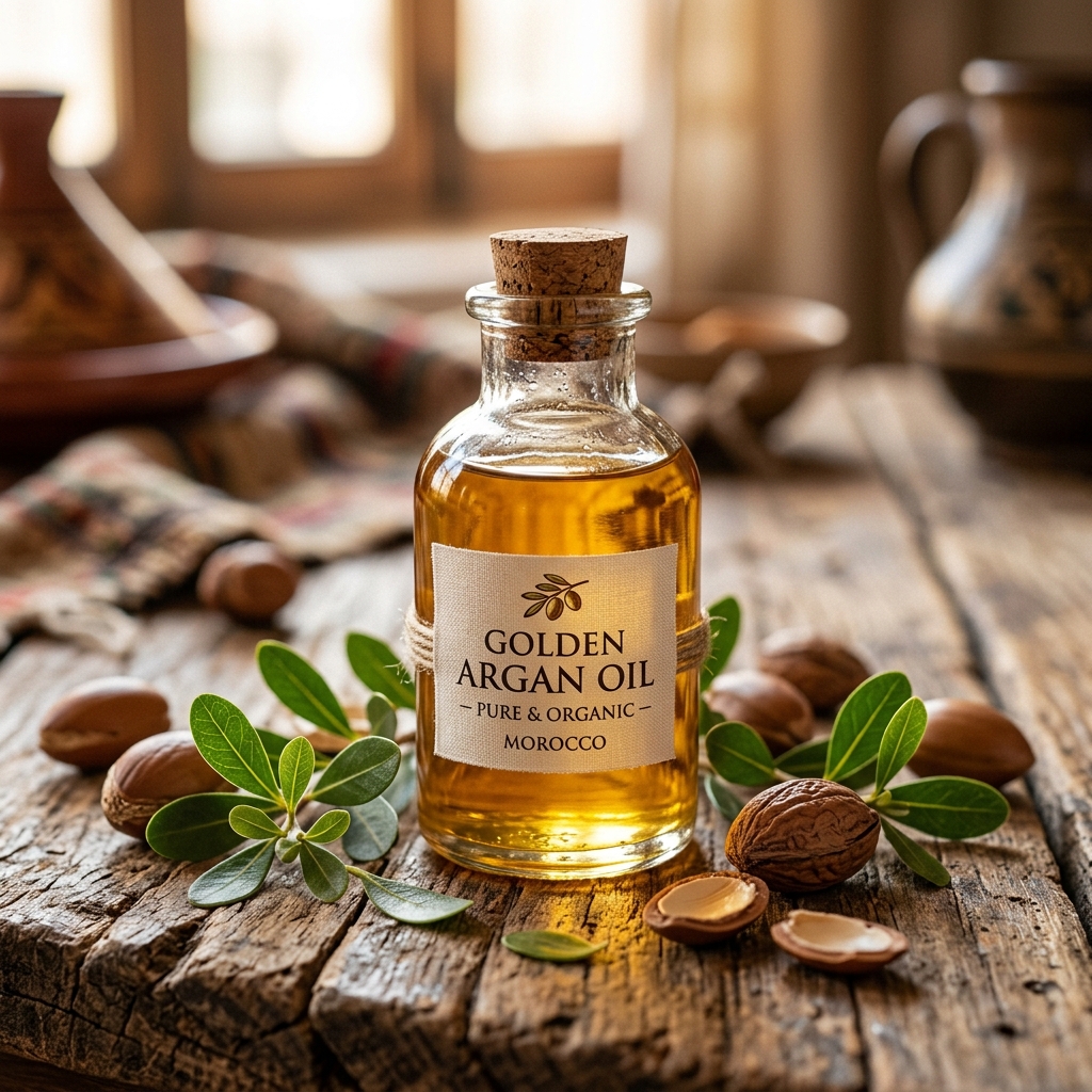 زيت الأركان التجميلي